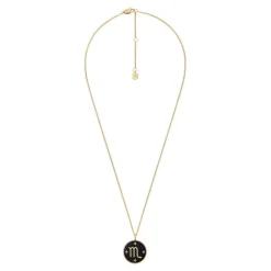 Collier Femme Fossil Bijoux Signes du Zodiaque Scorpion - JF04845710 Acier inoxydable