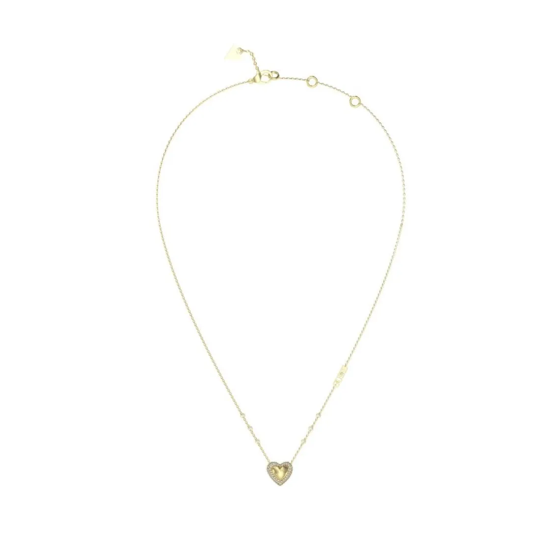 Collier Femme Guess Bijoux Beloved JUBN05018JWYG Acier Doré
