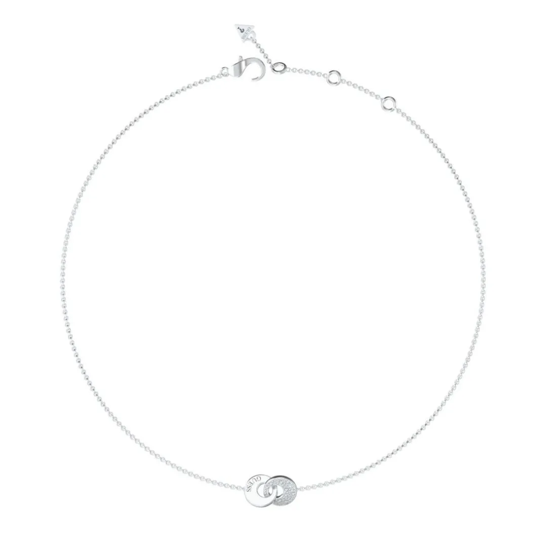 Collier Femme Guess Bijoux Blooming Summer JUBN05219JWRH Acier Acier
