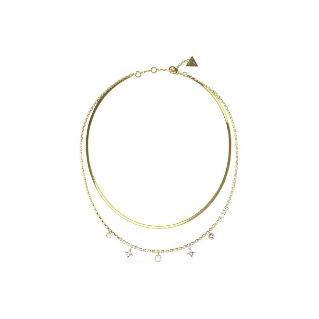 Collier femme Guess Bijoux JUBN03067JWYGWH - PERFECT LIAISON Acier Doré