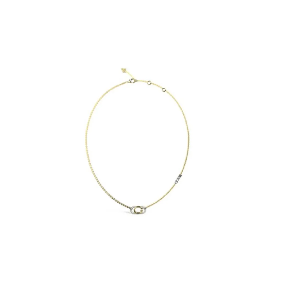 Collier Femme Guess Bijoux Oh My G - JUBN04509JWYG Acier Argent