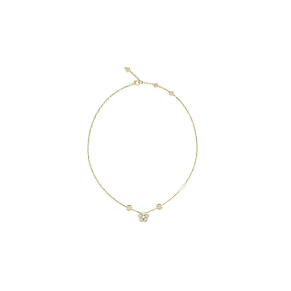 Collier Femme Guess Bijoux Shining Winter - JUBN04470JWYG Acier Doré
