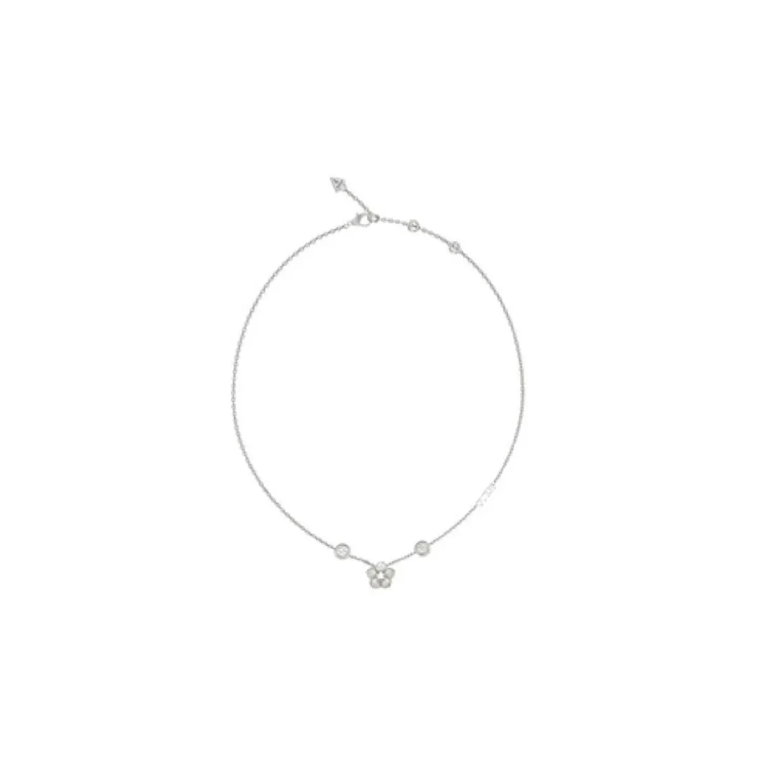 Collier Femme Guess Bijoux Shining Winter - JUBN04470JWRH Acier Argent
