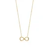 Collier Femme infinity plaqué or Maison de la Bijouterie UYZYU345