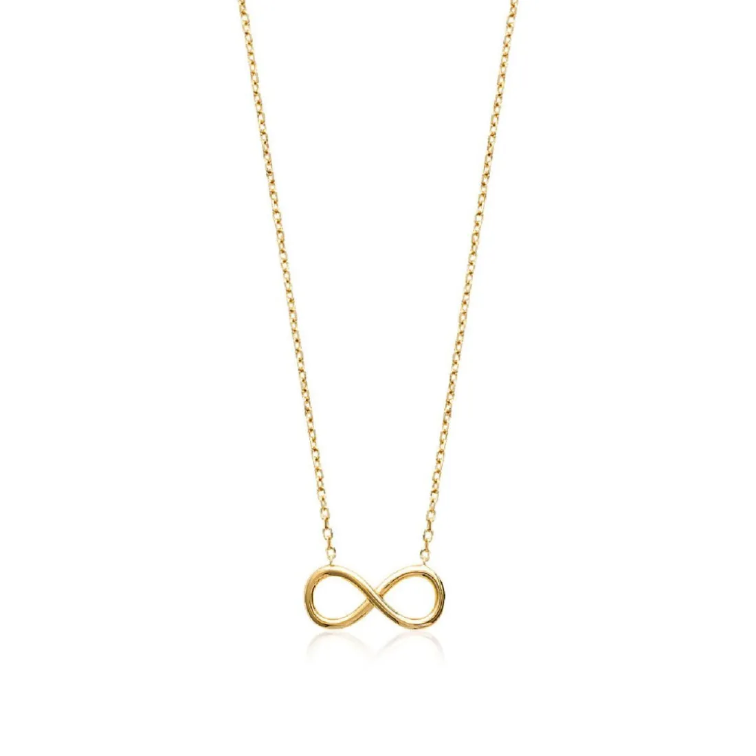 Collier Femme infinity plaqué or Maison de la Bijouterie UYZYU345