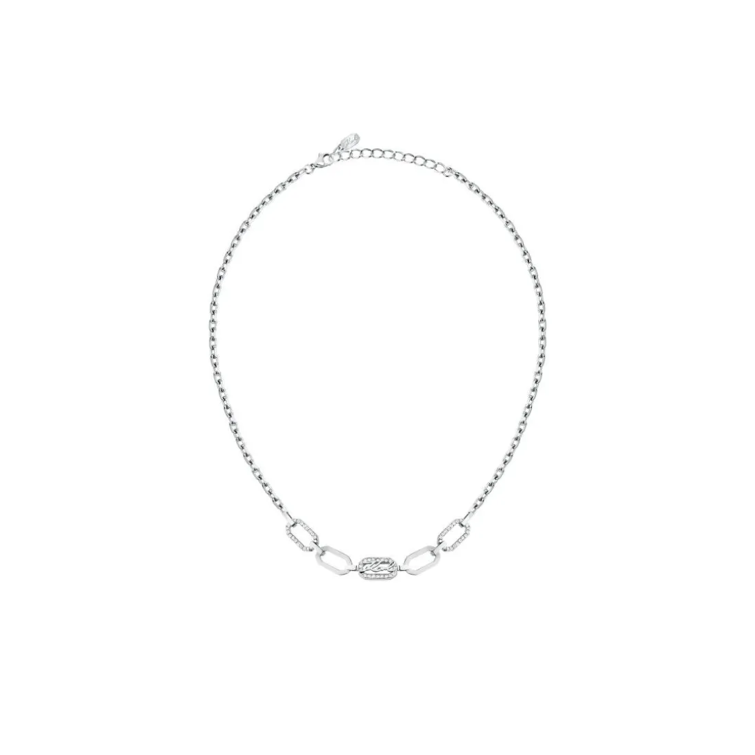 Collier Femme Karl Lagerfeld Stone - KLAYC14 Acier Argent