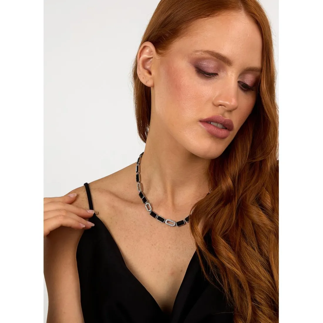 Collier Femme Karl Lagerfeld Stone - KLAYC03 Acier Argent