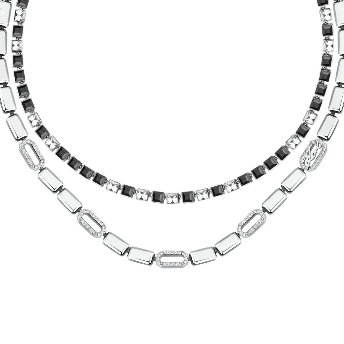 Collier Femme Karl Lagerfeld Stone - KLAYC01 Acier Argent