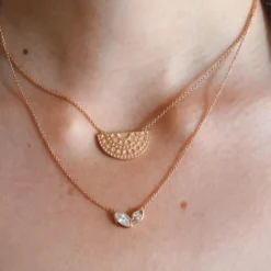 Collier Femme Kosma Paris Kira - Doré Rose