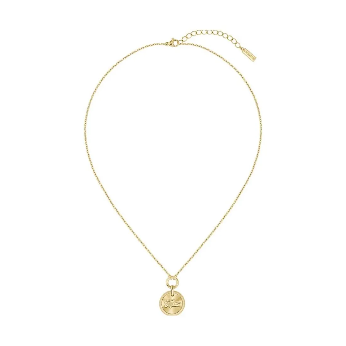 Collier Femme Lacoste Memento - 2040424 Acier Doré