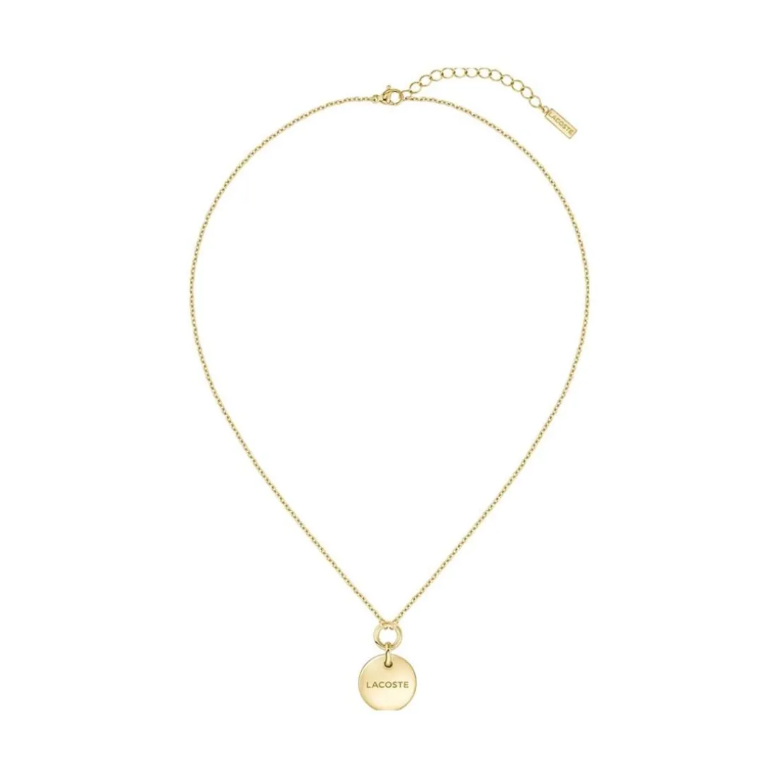 Collier Femme Lacoste Memento - 2040424 Acier Doré