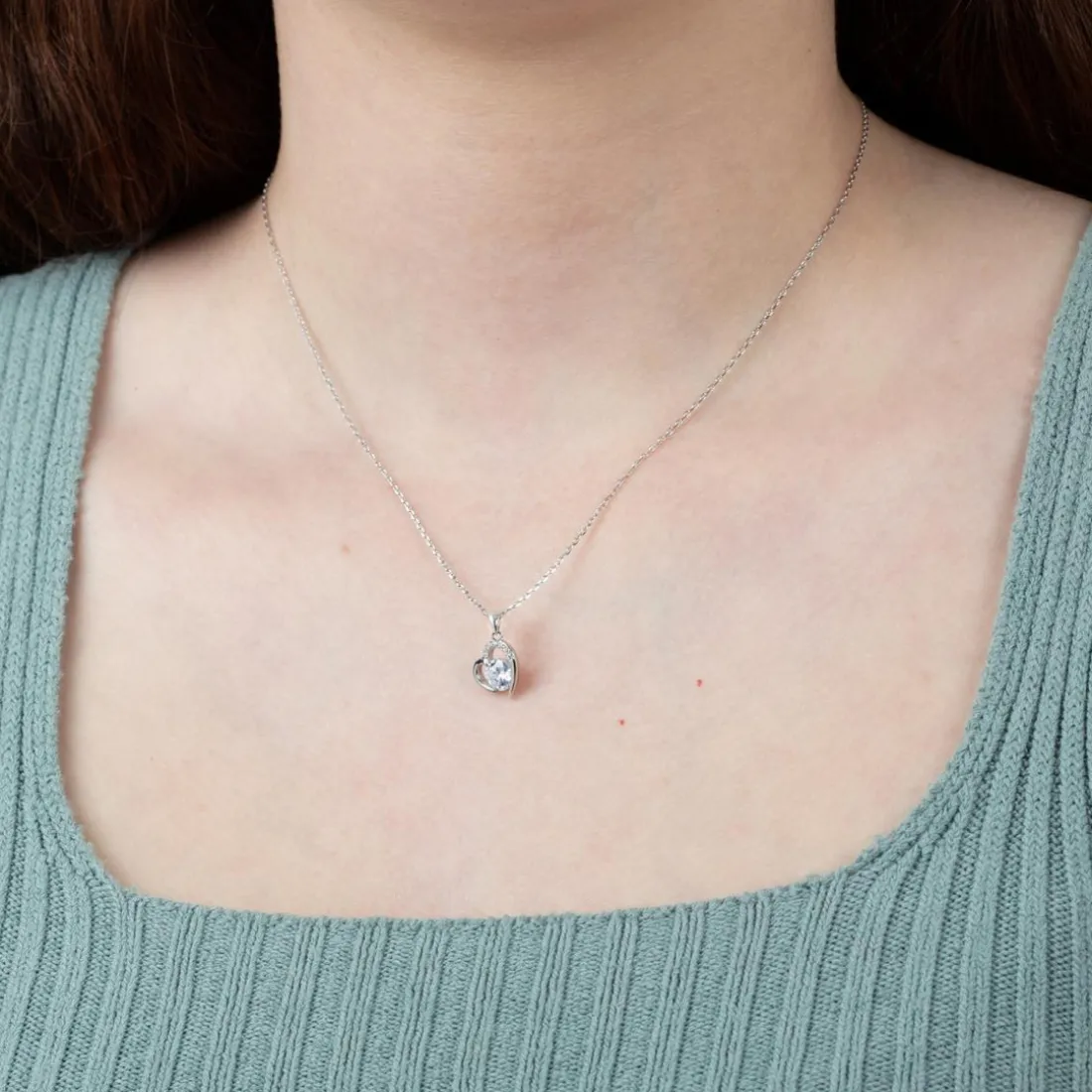 Collier Femme Lotus Silver - LP3106-1-1 Argent