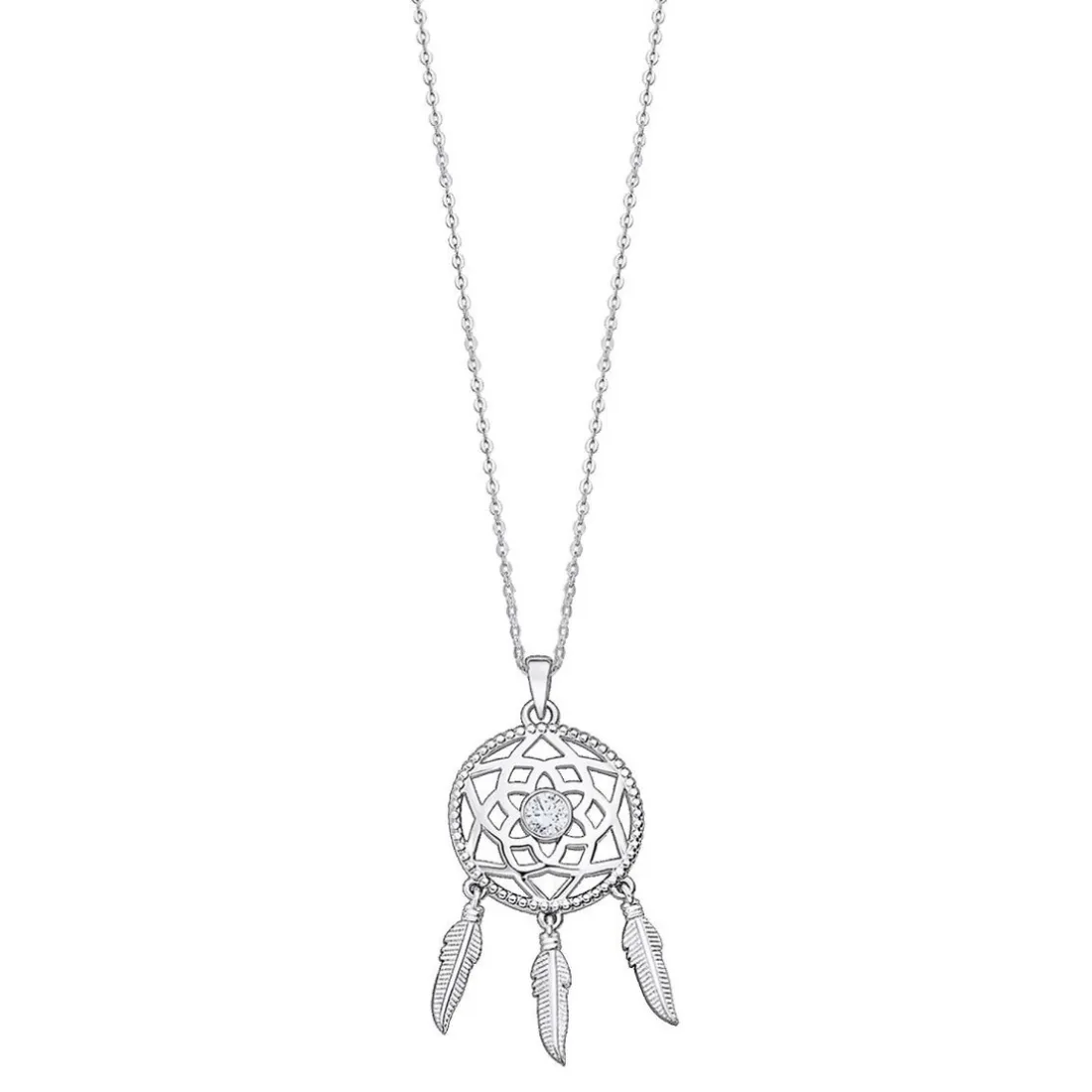 Collier Femme Lotus Silver - LP3000-1-1 Argent