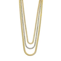 Collier Femme Lotus Style Bijoux Urban Woman - LS2342-1-2 Acier