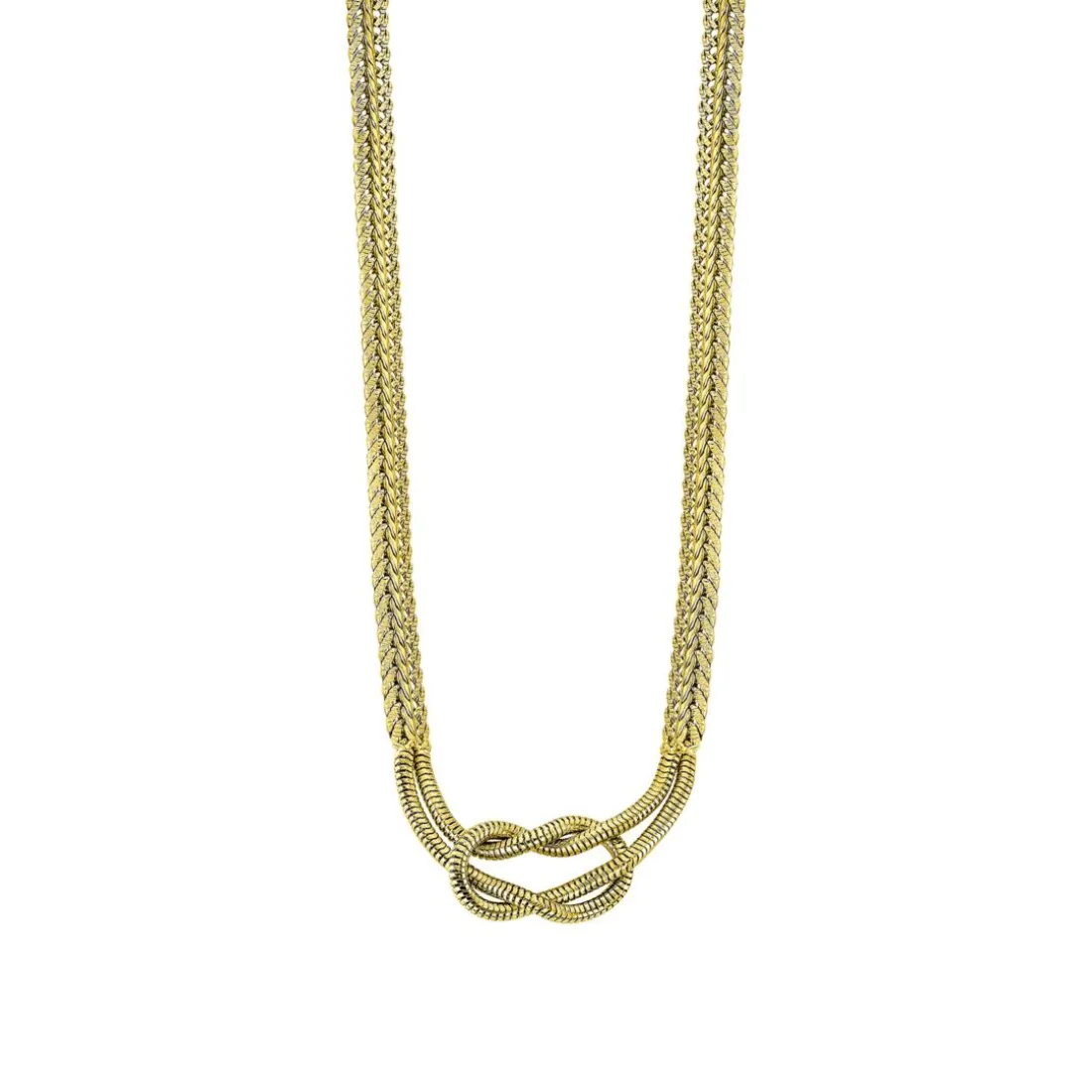 Collier Femme Lotus Style Bijoux Urban Woman - LS2431-1-2 Acier