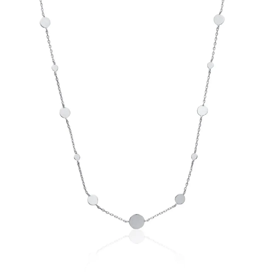 Collier Femme Maison de la Bijouterie WYZ4U445 Argent