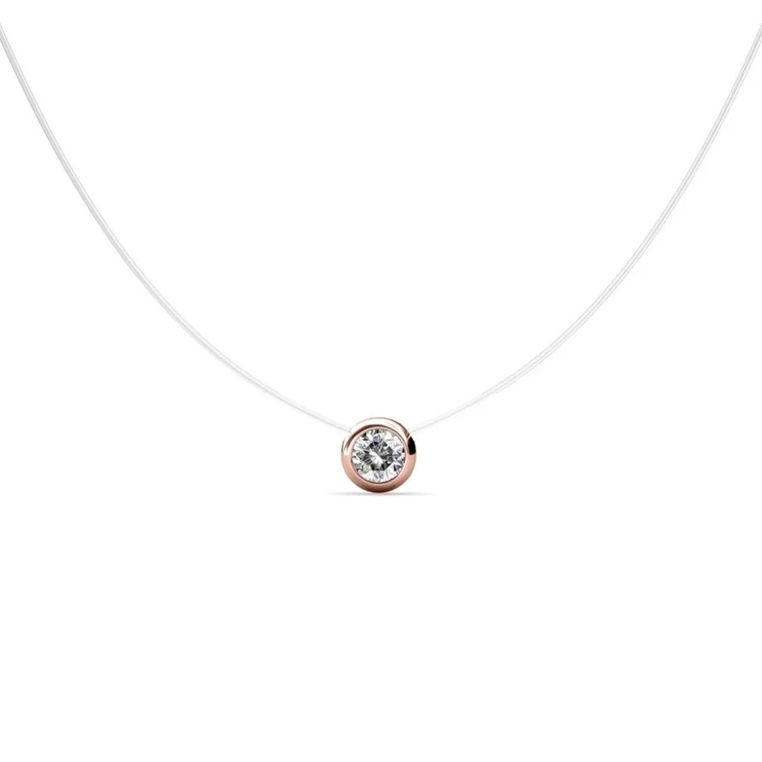Collier Femme MYC-Paris - DP0271-RG-C Laiton Doré rose
