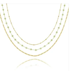 Collier Femme Pixies Bijoux - PNM0008-1GRE Acier Vert