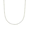 Collier femme plaqué or laque - YU0U3U45