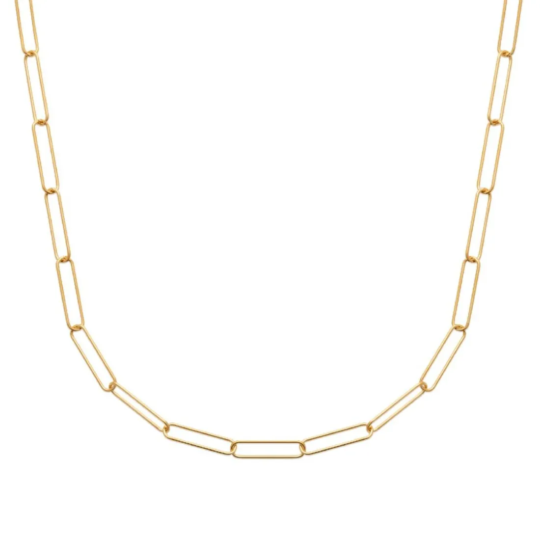 Collier femme plaqué or 5,5 mm - UYZWVV45