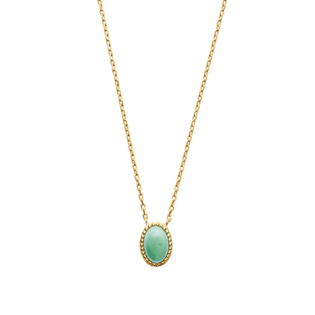 Collier femme plaqué or - UW30UZ45
