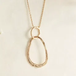Collier femme plaqué or - UYZW4Z45