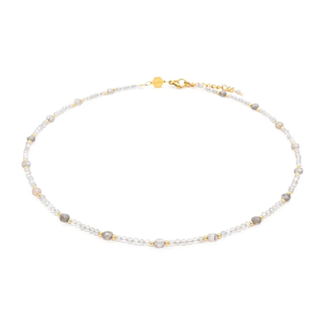 Collier Femme Sloya Paloma en pierres Labradorite
