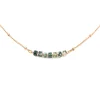Collier Femme Sloya Piana Agate Aquatique