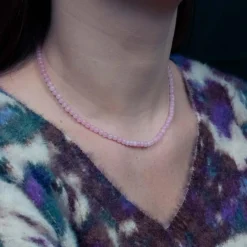 Collier Femme Sloya Serena Quartz Rose