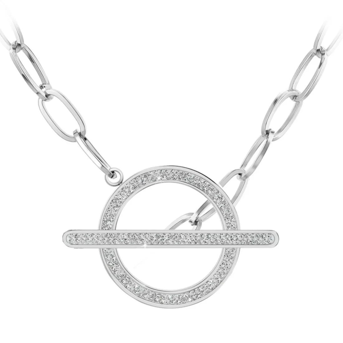 Collier Femme So Charm - B2751-ARGENT - Collier Mode Argenté