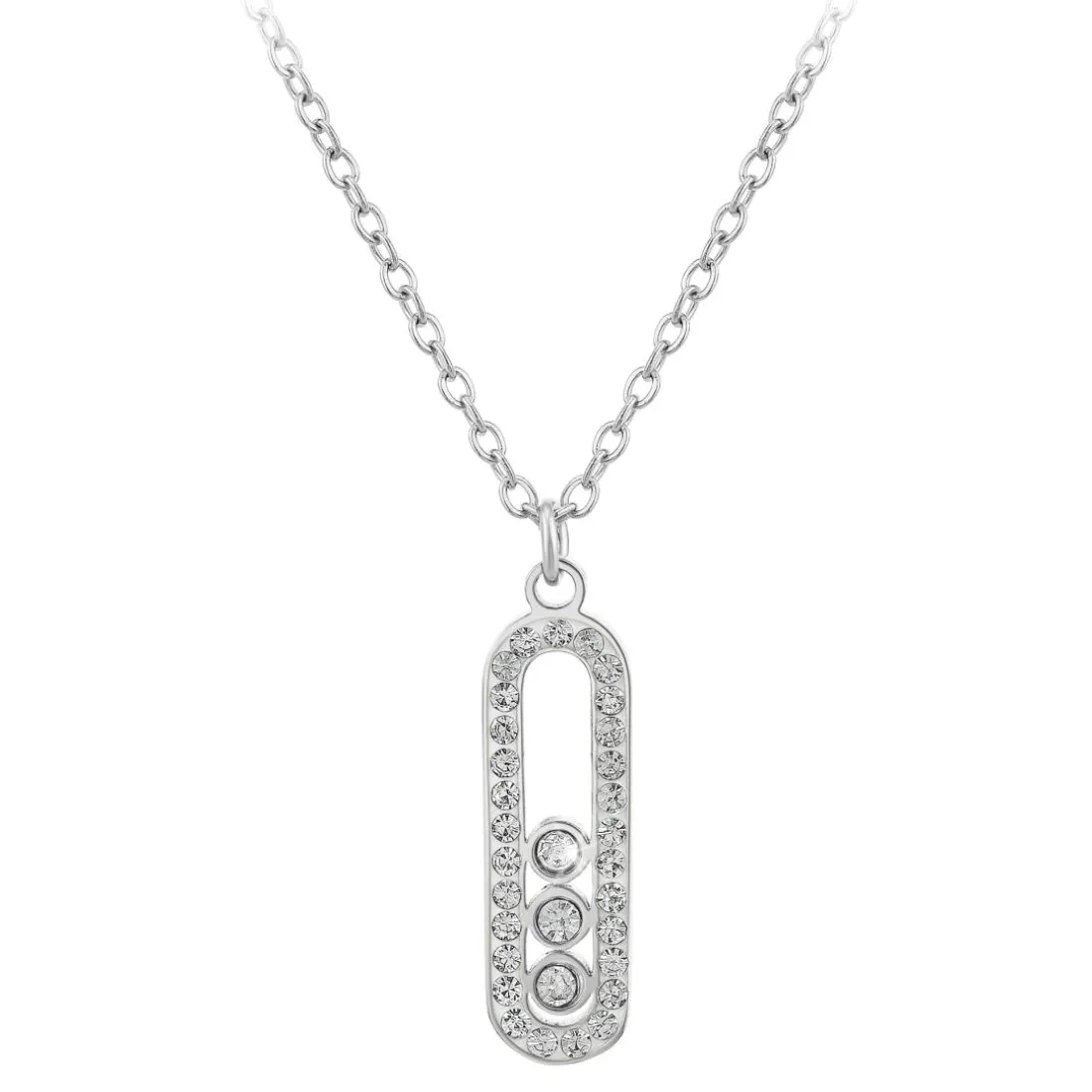 Collier Femme So Charm - B3363-ARGENT - Collier Mode Argenté