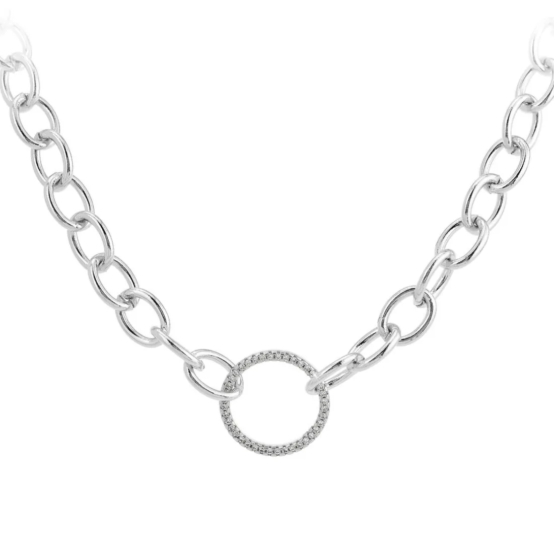 Collier Femme So Charm - B2963-ARGENT - Collier Mode Argenté