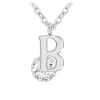 Collier Femme So Charm - B1498-B - Collier Initiale Argenté