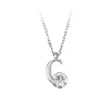 Collier Femme So Charm - B1498-C - Collier Initiale Argenté