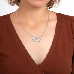 Collier Femme So Charm - BD2353-COLLIER-ARGENT-DIAMANT - Collier Mode Argenté