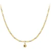 Collier Femme So Charm - BD2372-DORE-DIAMANT - Collier Mode Doré
