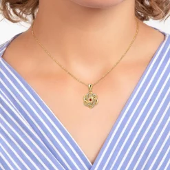 Collier Femme So Charm - BD2034-DORE-COLLIER-RUBY - Collier Mode Doré
