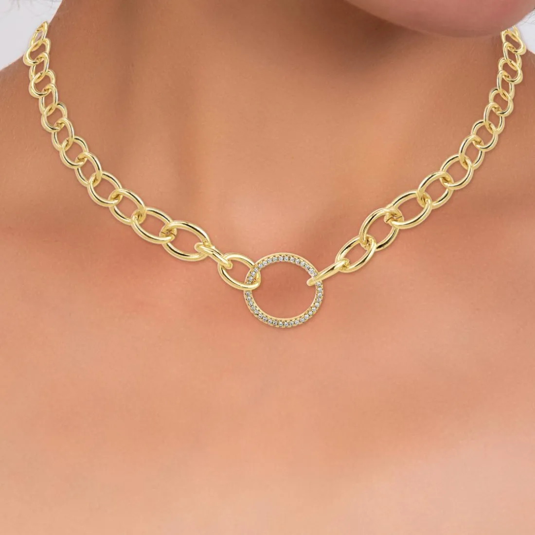 Collier Femme So Charm - B2963-DORE - Collier Mode Doré