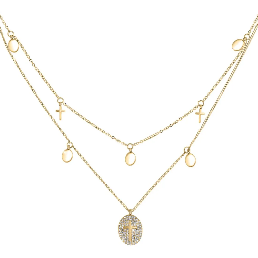 Collier Femme So Charm - B2222-DORE - Collier Mode Doré