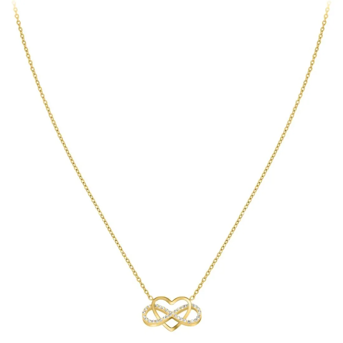 Collier Femme So Charm - B2845-DORE - Collier Infini Doré