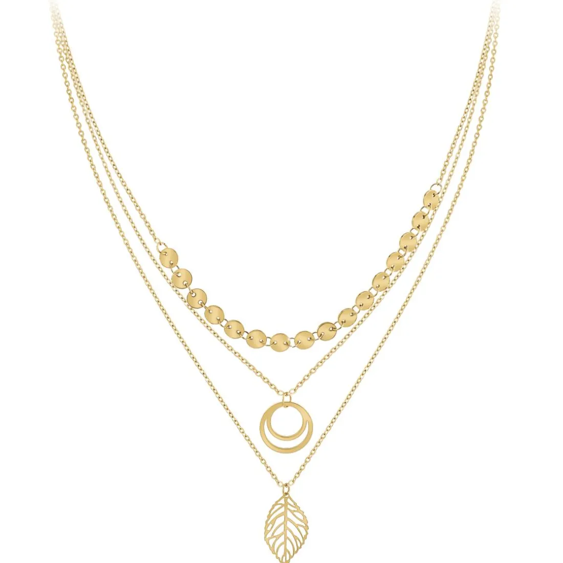Collier Femme So Charm - B3089-DORE - Collier Mode Doré