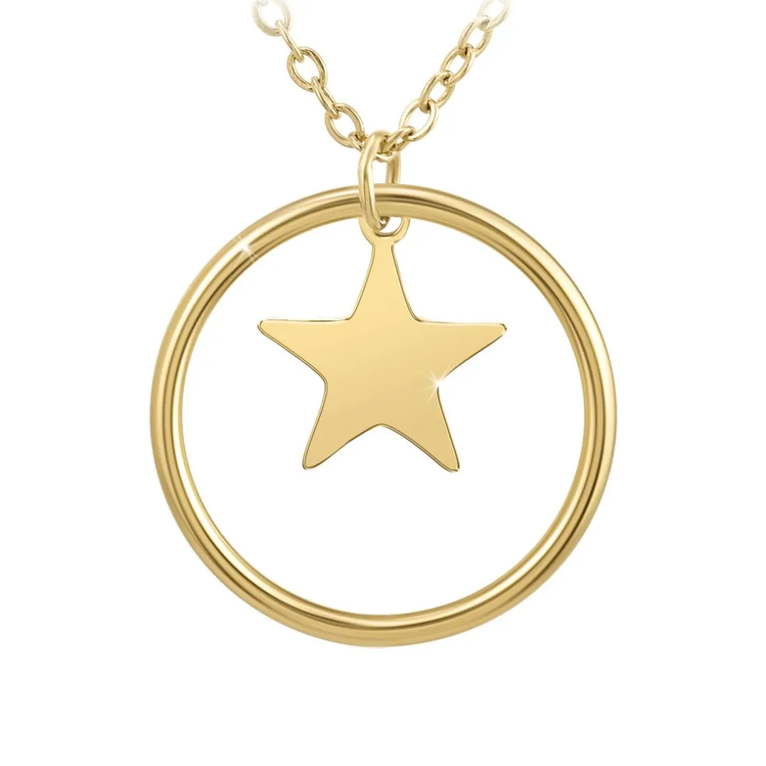 Collier Femme So Charm - B3009-DORE - Collier Étoile Doré