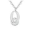 Collier Femme So Charm - B1498-O - Collier Initiale Argenté