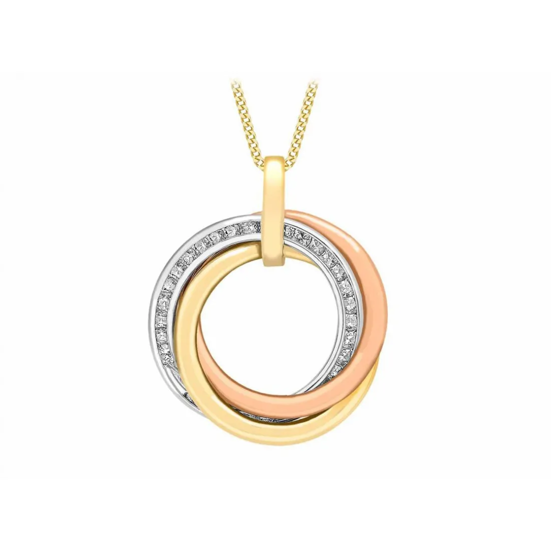 Collier femme Stella 3-45-8474 Or Jaune