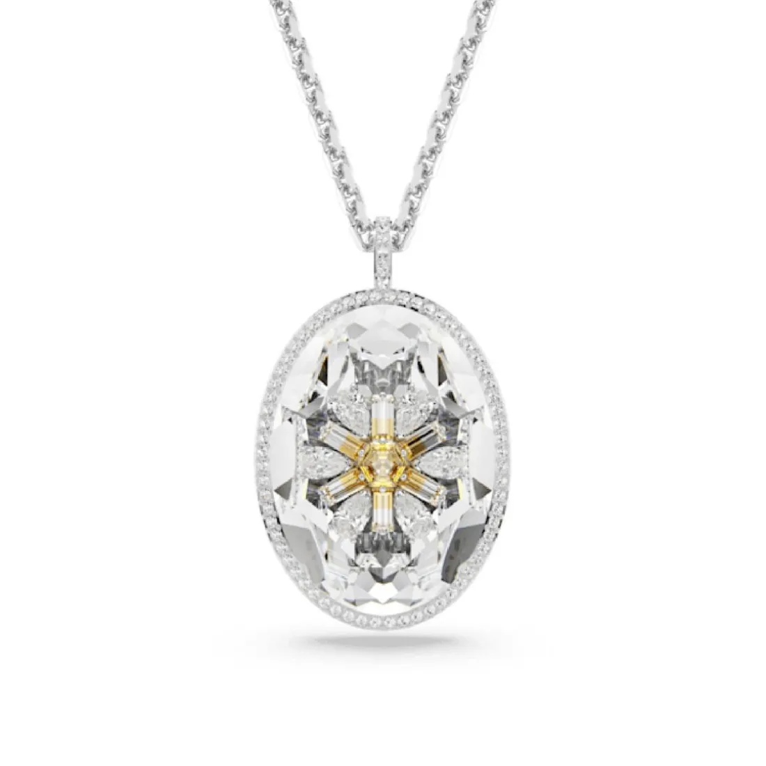 Collier Femme Swarovski Idyllia E - 5679917 jaune,argent