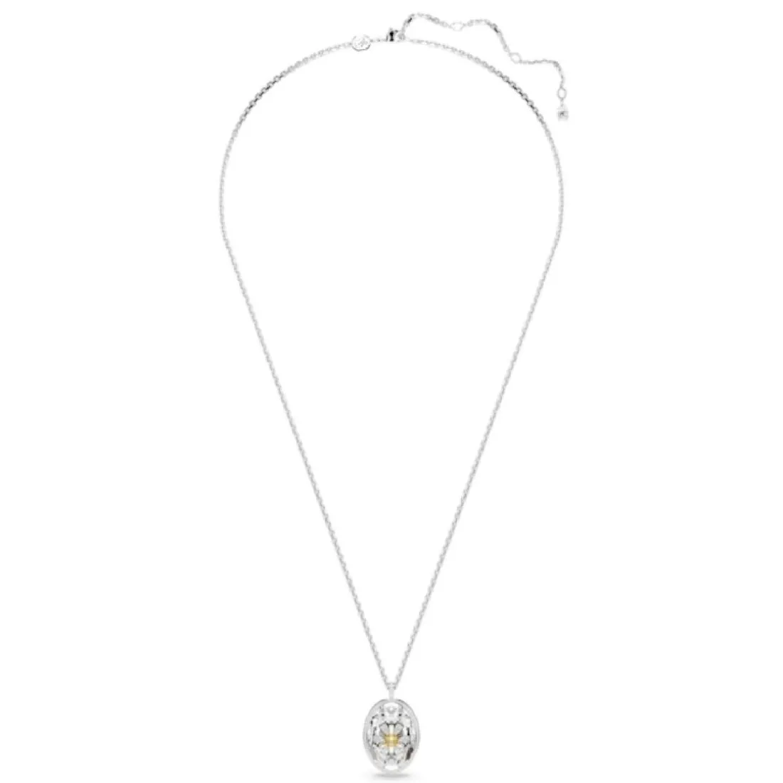 Collier Femme Swarovski Idyllia E - 5679917 jaune,argent