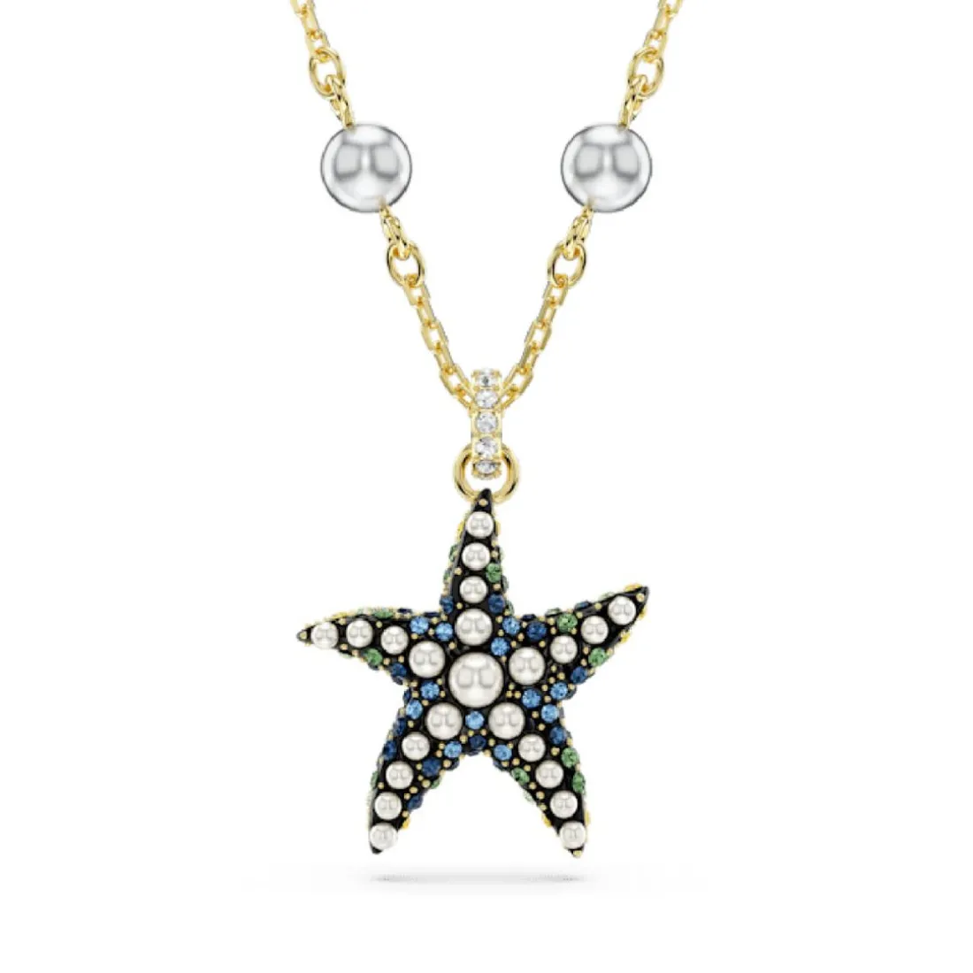 Collier Femme Swarovski Idyllia F Starfish - 5684116 multicolore,doré
