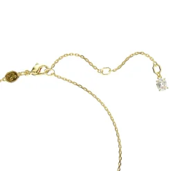 Collier Femme Swarovski Una - 5680557 Plaqué or Vert