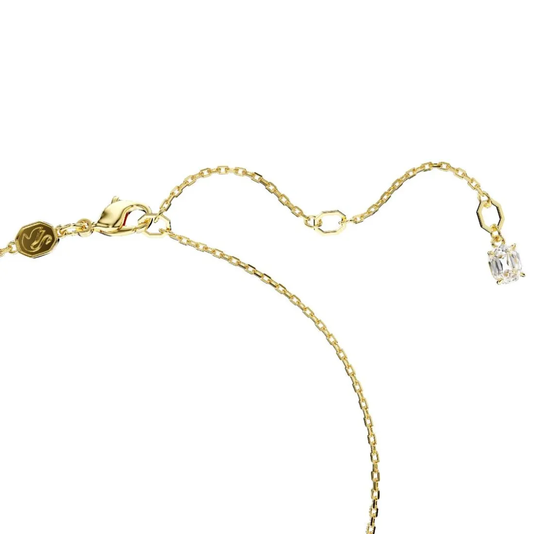 Collier Femme Swarovski Una - 5680557 Plaqué or Vert