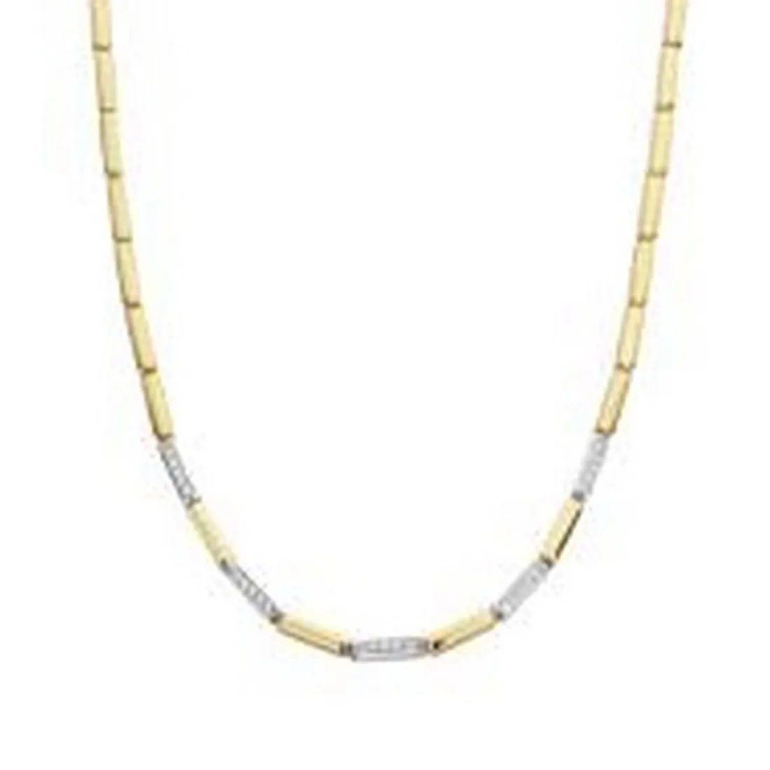 Collier Femme Ti Sento 3997ZY-42 - Argent, plaqué or